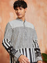 Men's Black Cotton Kurta